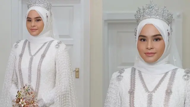 Potret Royal Wedding Puteri Kerajaan Pahang Malaysia, Afzan Aminah. [@houseofpahang]