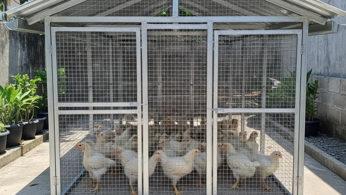9 Desain Kandang Ayam Baja Ringan: Solusi Modern untuk Peternakan Rumahan