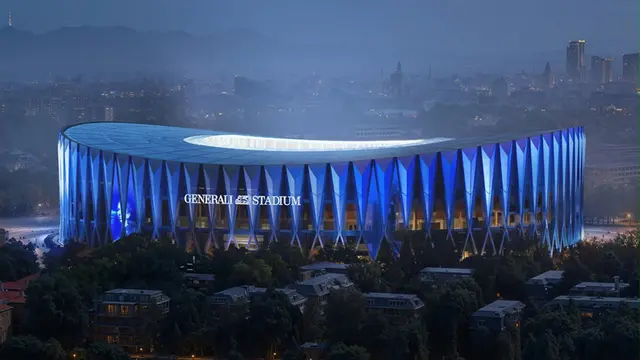 Desain stadion baru Inter dan Milan