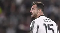 Skor 1-0 untuk kemenangan Juventus pun menjadi hasil akhir laga ini. (Fabio Ferrari/LaPresse via AP)