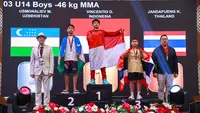 Indonesia Gondol 15 Medali di Kejuaraan Asia MMA 2026