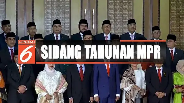 Sejumlah tokoh hadiri sidang tahunan MPR RI seperti Sandiaga Uno dan Megawati Soekarnoputri.