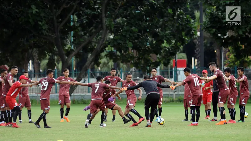 Jelang Hadapi Song Lam Nghe An, Persija Berlatih Ringan