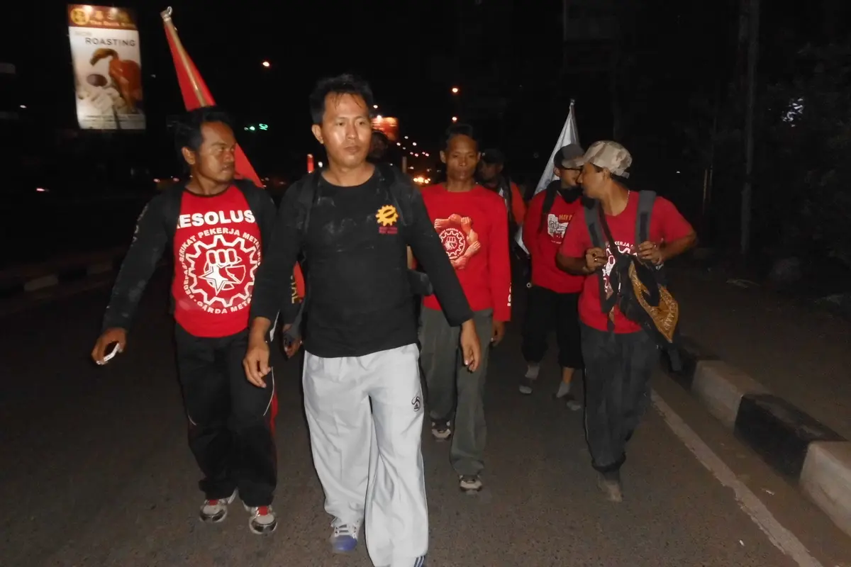 Buruh Bekasi Long March
