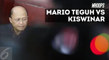 Mario Teguh mengakui jika Kiswinar adalah anaknya. Bahkan ia merawatnya dengan kasih sayang saat Kiswinar masih kecil