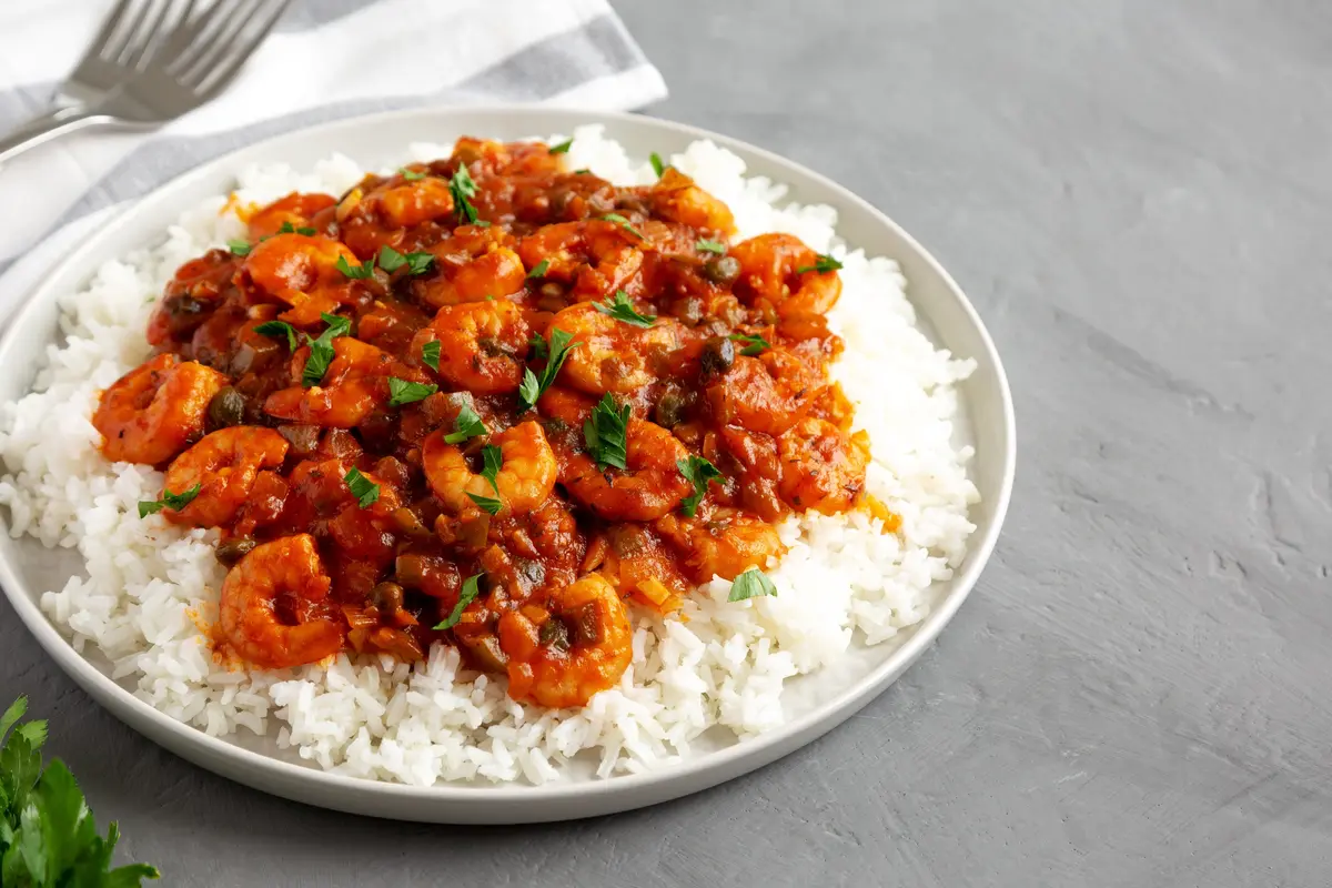 udang saus pedas