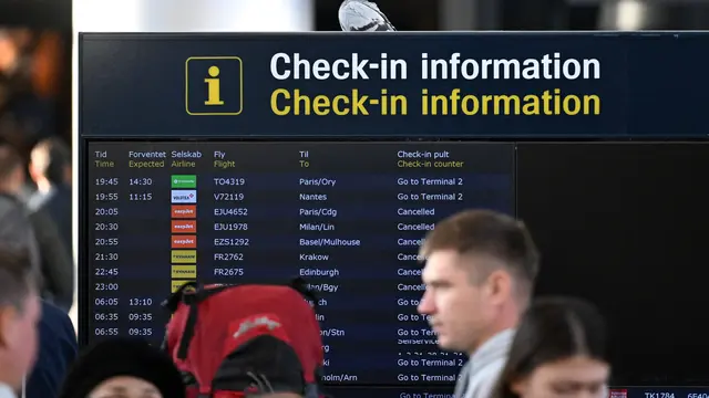 Gara-gara Drone Misterius, 2 Bandara Tersibuk di Skandinavia Terpaksa Ditutup Berjam-jam