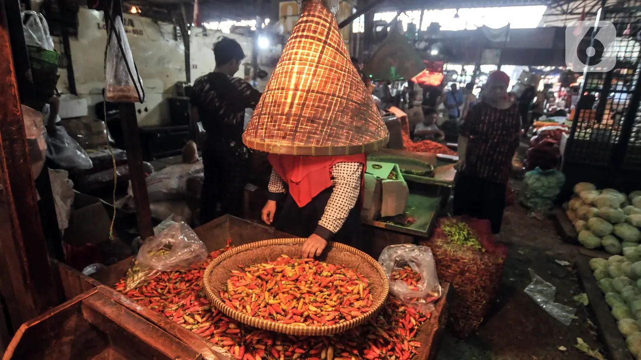 FOTO: Harga Cabai Rawit Kembali Merangkak Naik