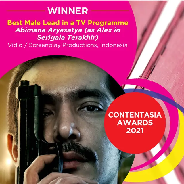 Vidio Original Series Serigala Terkahir Raih Dua Penghargaan di ContentAsia Award 2021. (ist)
