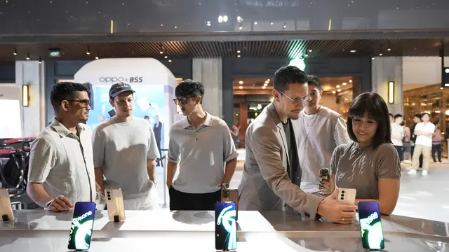 Maliq & d'Essentials menjajal Oppo Reno12 Series