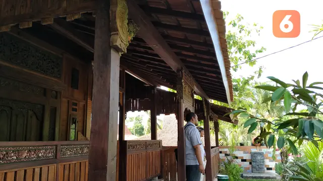 Kosep rumah adat oseng di Gria Ekologi Kelir Banyuwangi (Hermawan Arifianto/Liputan6.com)