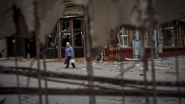 FOTO: Rusia Serang Kiev Usai Presiden Ukraina Temui Sekjen PBB