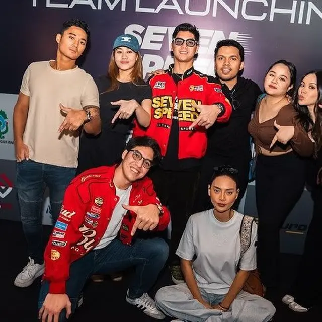 7 Momen Al Ghazali Launching Drift Team Seven Speed, Ada Alyssa Daguise