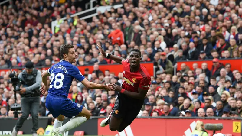 Imbangi Manchester United, Chelsea Tatap 4 Besar