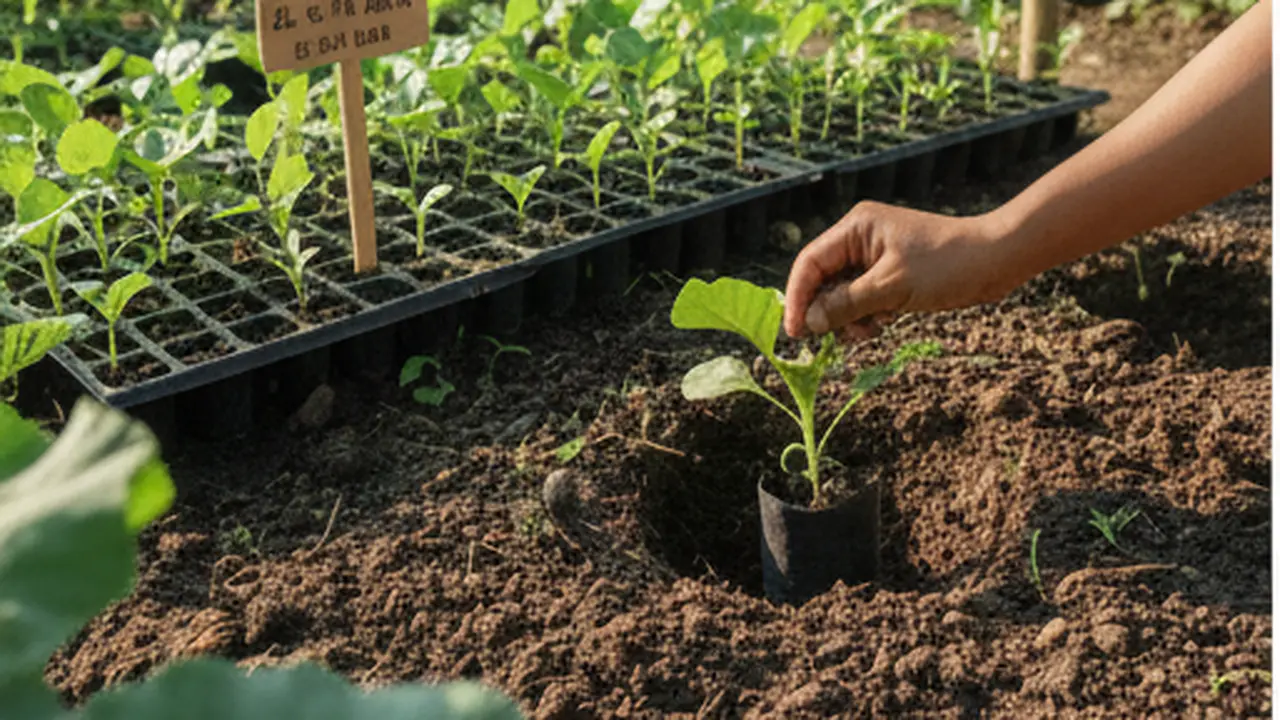 Cara Menanam Kembang Kol di Kebun Rumah Lahan 2x2 Meter. AI