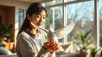 Arti Mimpi Burung Masuk Rumah Lalu Ditangkap: Pertanda Apa?