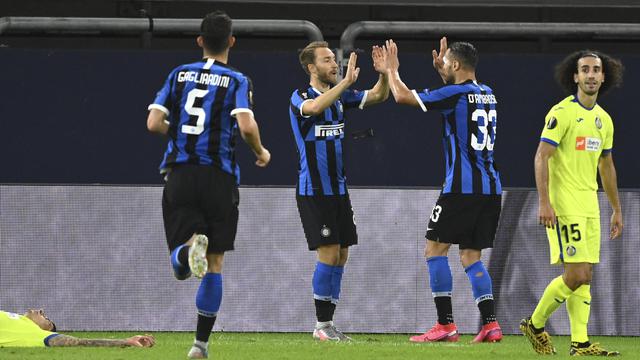 Taklukkan Getafe 2-0, Inter Milan Melaju ke Perempat Final