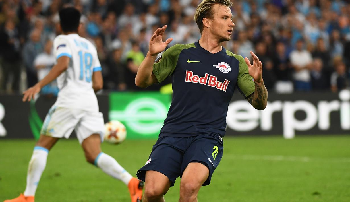 7. Fredrik Gulbrandsen (RB Salzburg) - 3 gol dan 1 assist (AFP/Boris Harvat)