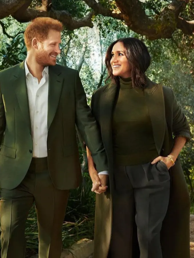 Gaya Pangeran Harry dan Meghan Markle di Sampul Majalah Time Tuai Kritik Netizen