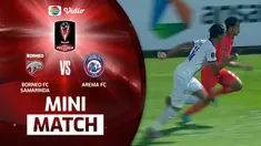 Berita video highlights leg 2 Final Piala Presiden 2022. Arema menang agregat 1-0 atas Borneo FC, Minggu (17/7/22)