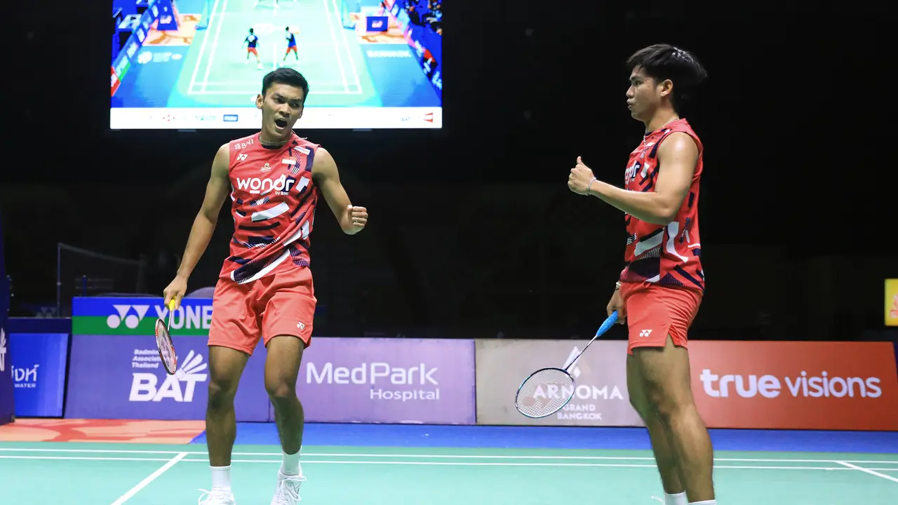 Muhammad Shohibul Fikri/Daniel Marthin - Thailand Masters 2025 - Bulu Tangkis