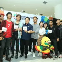 Peluncuran album Asian Games 2018 (Foto: Adrian Putra/Bintang.com)
