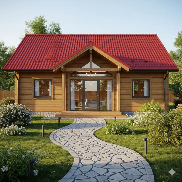 Inspirasi Model Rumah Ukuran 8x10 Sederhana Tapi Indah. via Gemini