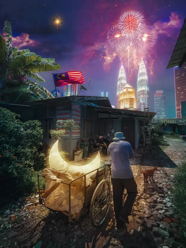 Seniman Ini Edit Foto Pemukiman Jadi Ala Wonderland, 6 Hasilnya Bikin Takjub