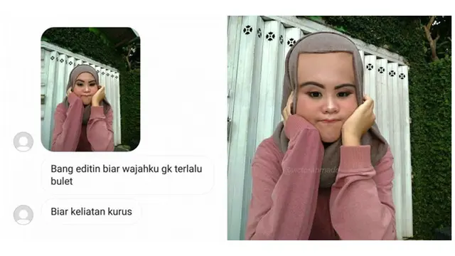 Beda dari Harapan, 6 Potret Editan Foto Tubuh Ala Wargnet Ini Justru Bikin Ketawa