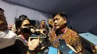 Direktur Utama PT Dirgantara Indonesia Gita Amperiawan mengungkap pesawat jenis N219 akan menjadi pesawat pertama yang dijual komersial. Foto: Arief