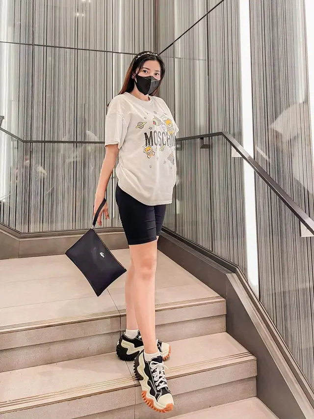 Sedang Hamil, Ini 6 Potret Marissa Brigitta Adik Celine Evangelista Pamer Baby Bump