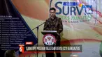 KPI menggelar acara survei indeks kualitas program siaran televisi berkualitas di salah satu hotel di Jakarta Pusat.
