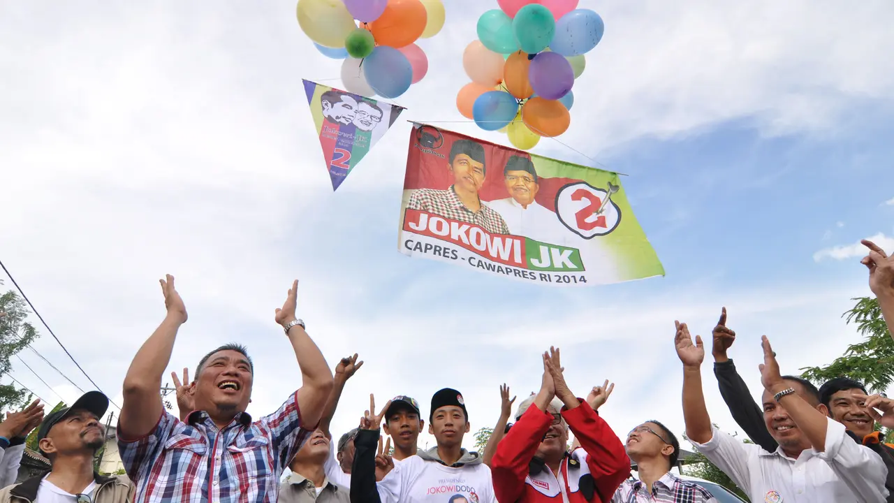 Pedagang Kaki Lima Deklarasikan Dukungan untuk Jokowi-JK