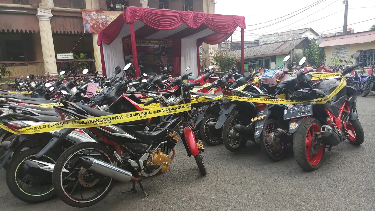 Kendaraan bermotor hasil curian