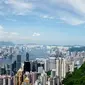 Pemandangan Kota Hongkong dari Victoria Peak (sumber: Pixabay)