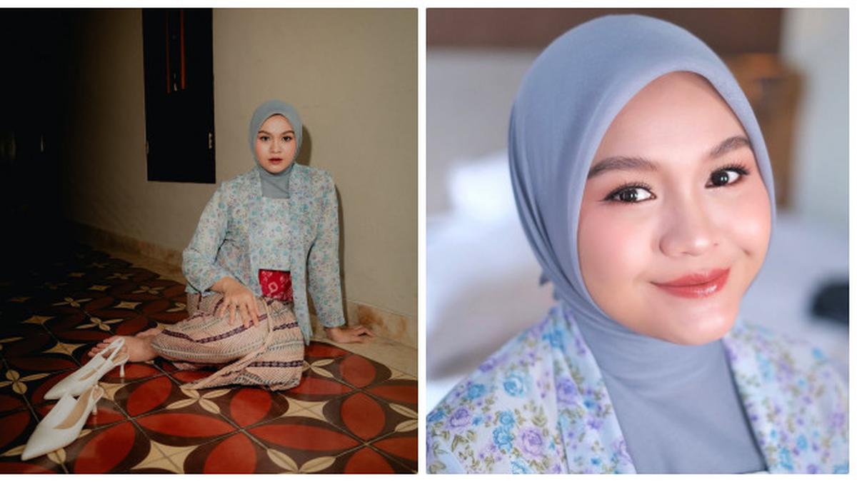 6 Potret Kebaya Wisuda Salma Salsabil, Pakai Kutubaru Simpel tapi Tetap Memesona