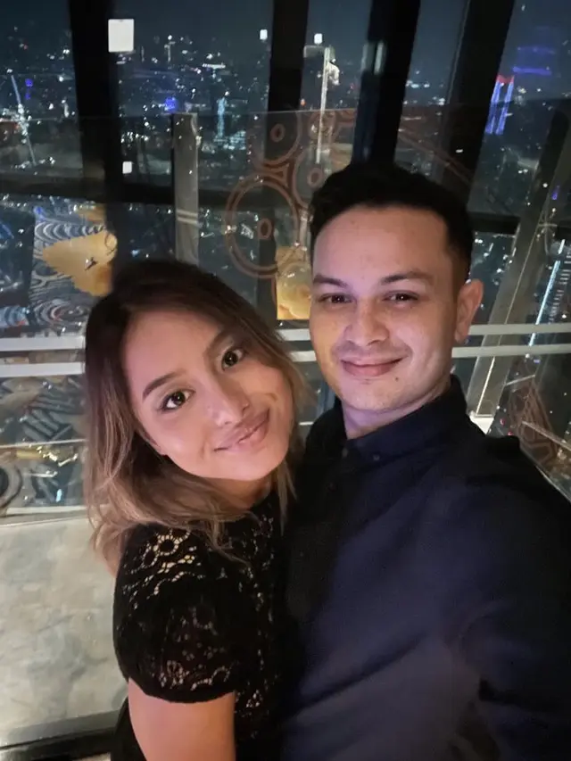 Amanda Khairunnisa dengan Kekasih Bulenya , credit: @tavankkd