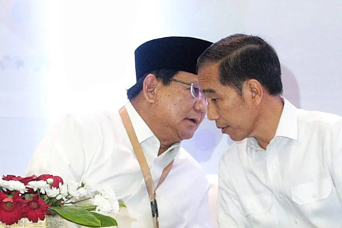 Momen Akrab Jokowi-Ma'ruf dan Prabowo-Sandi di KPU