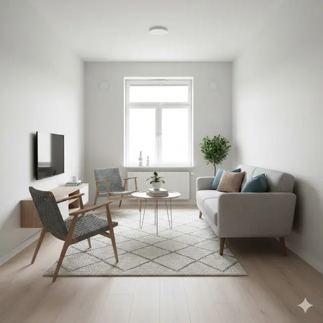Ukuran Furnitur Tidak Proporsional (Gemini AI)