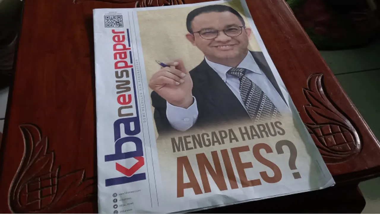 Tabloid Anies Baswedan Beredar di Masjid Kota Malang