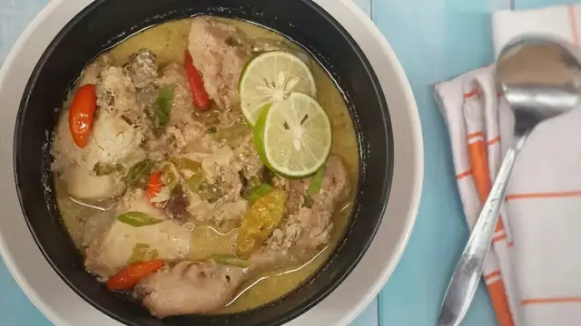Resep ayam jahe santan kukus. (dok. Cookpad @lihaummumaryam)