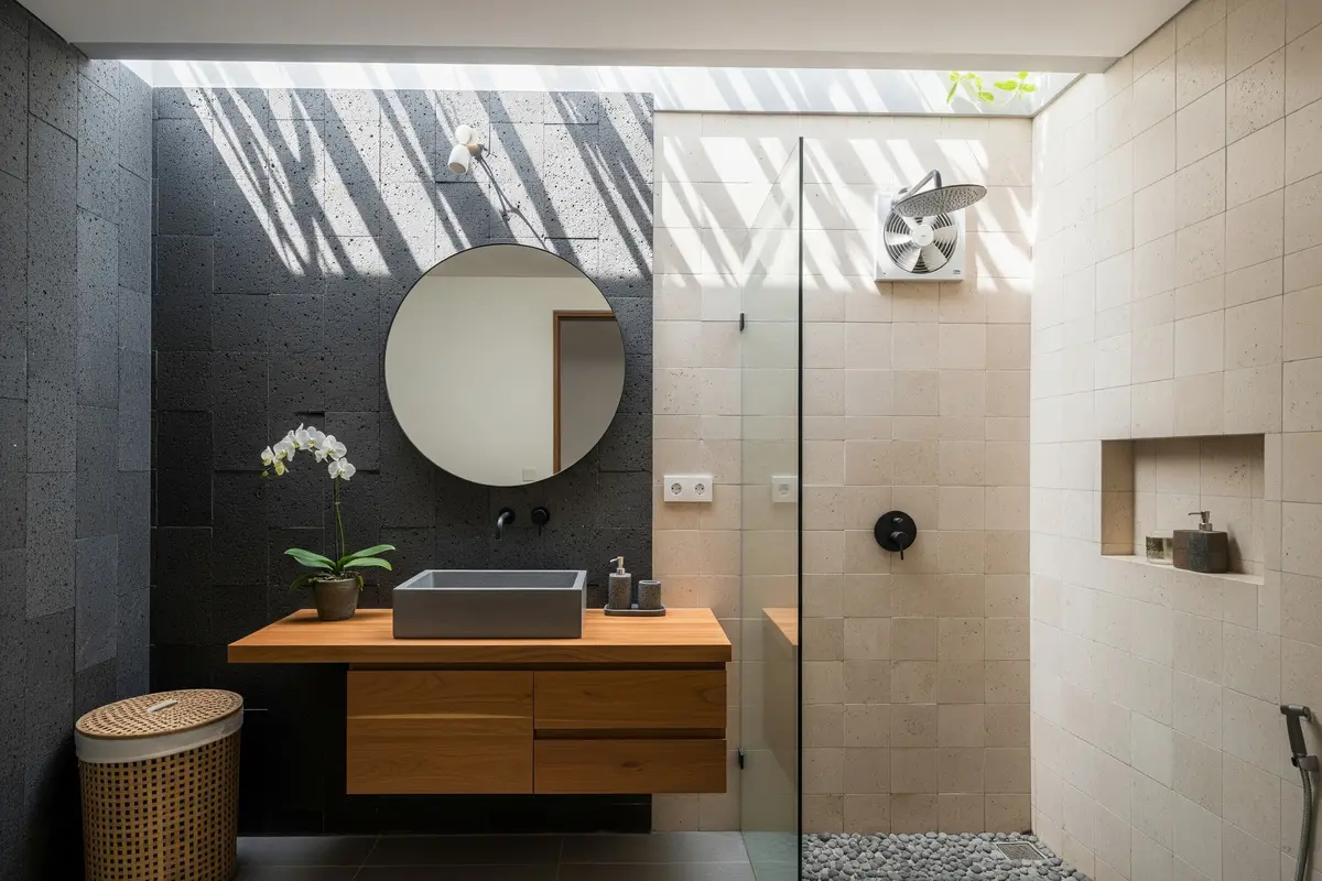 9 Model Kamar Mandi dengan Ventilasi Atas, Efektif agar Tidak Pengap
