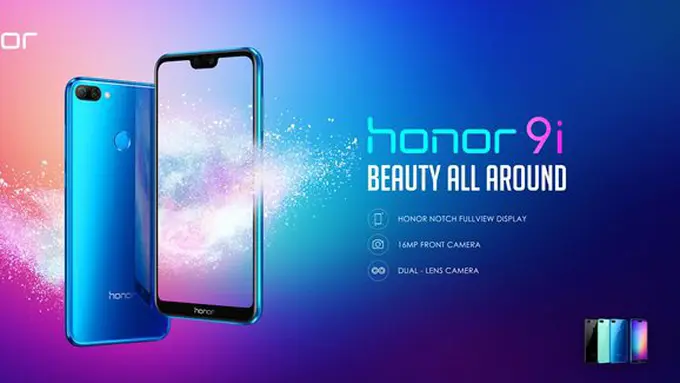 Honor 9i/copyright Honor