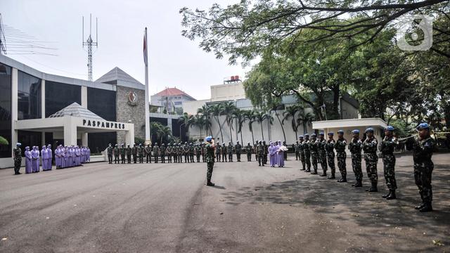 FOTO: Marsma TNI Wahyu Hidayat Resmi Jabat Danpaspampres