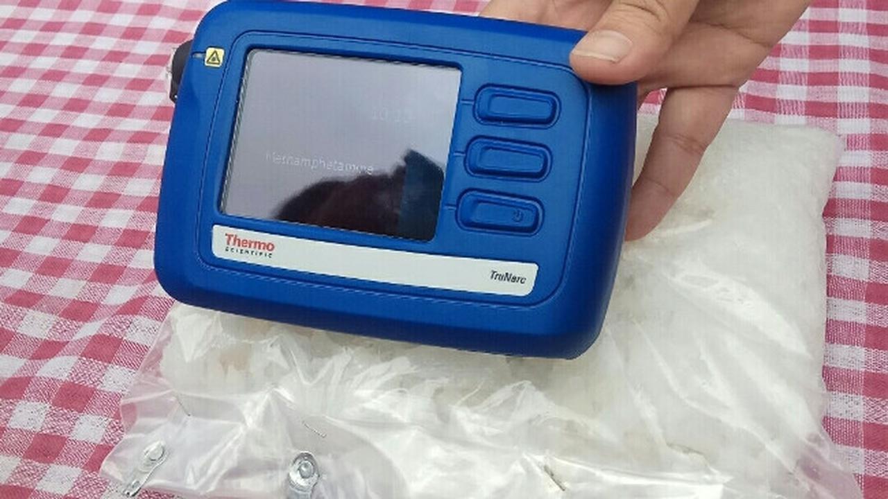 Ilustrasi narkoba jenis sabu.