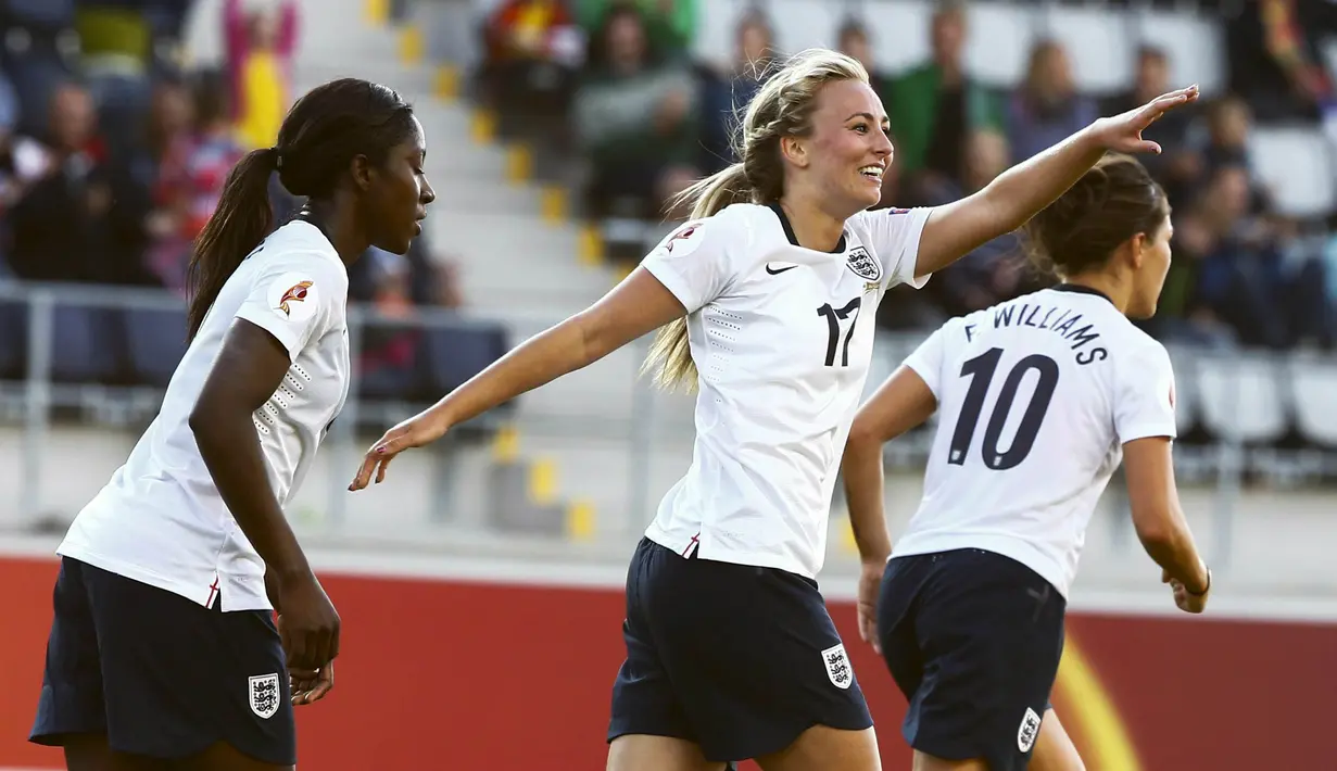 Nama besar El Barca di jagat sepak bola wanita menjadi salah satu alasan Duggan tertarik untuk bergabung. (AFP/Stefan Jerrevang)