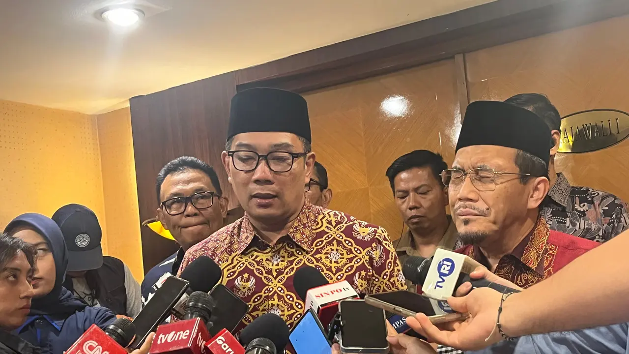 Calon Gubernur dan Wakil Gubernur DKI Jakarta nomor urut 1, Ridwan Kamil-Suswono