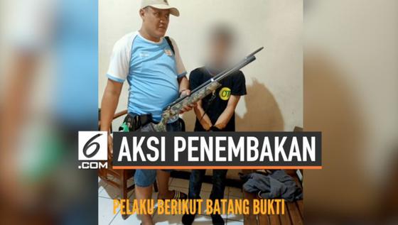 VIDEO: Sepasang Kekasih Ditembak Mantan dengan Senapan Angin