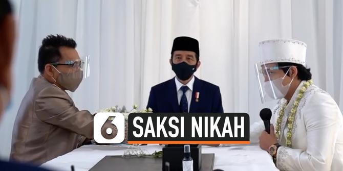 VIDEO: Jokowi dan Prabowo Jadi Saksi Nikah Aurel dan Atta Halilintar