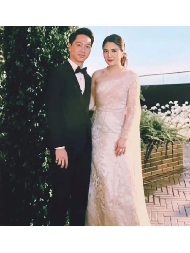 6 Potret Kevin Sanjaya dan Valencia Tanoe di Pernikahan Jessica Tanoe, Tampil Serasi